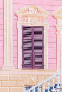 Traditionelle ligurische Hausfassade, Sestri Levante, Ligurien, Italien, Traditionelle ligurische Hausfassade, Sestri Levante, Ligurien, Italien,